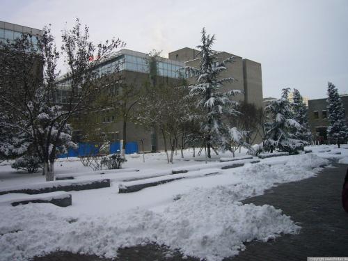 Schnee in Peking