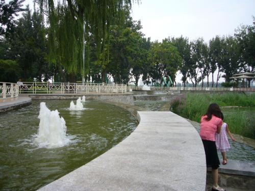 Chaoyang Park und Teppanyaki