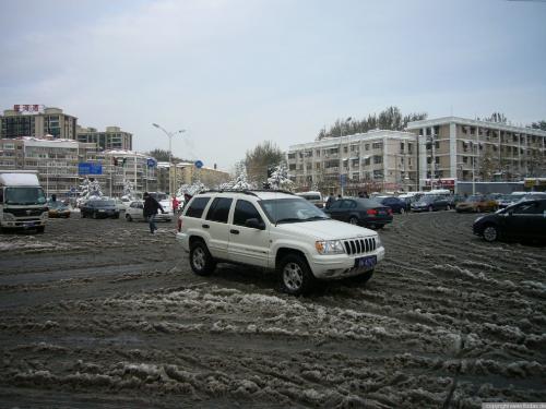 Schnee in Peking