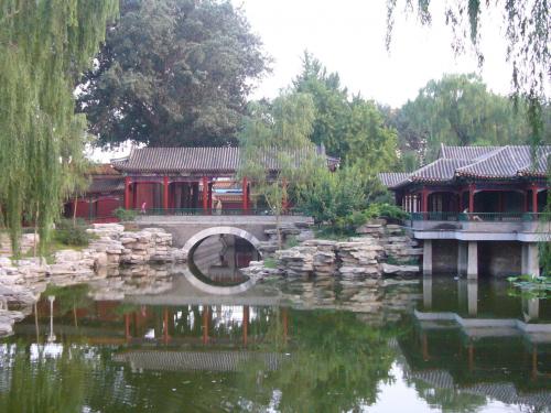 Chaoyang Park und Teppanyaki