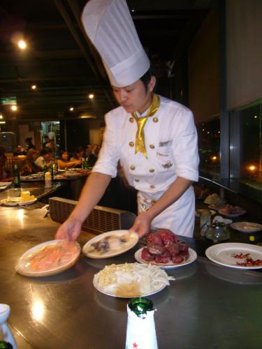 Chaoyang Park und Teppanyaki