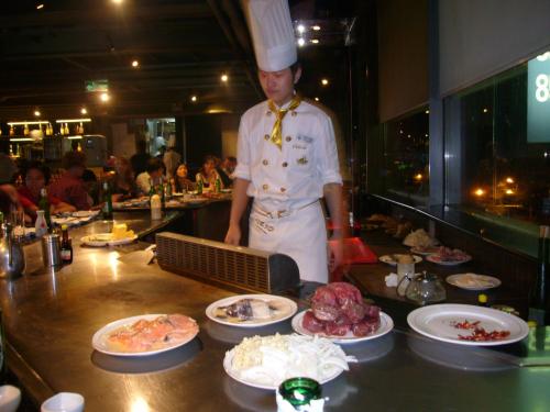 Chaoyang Park und Teppanyaki