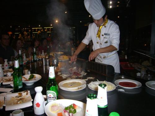 Chaoyang Park und Teppanyaki