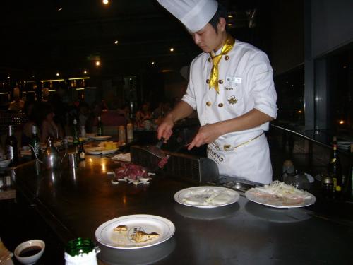 Chaoyang Park und Teppanyaki