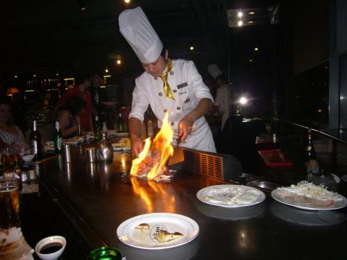 Chaoyang Park und Teppanyaki