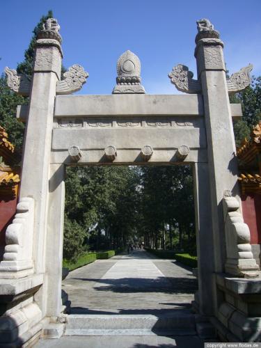 Ming-Grber und Schlucht