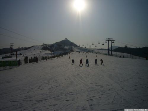 Skifahren in Nanshan