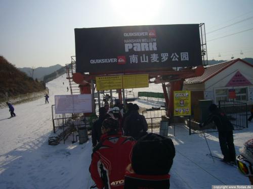 Skifahren in Nanshan